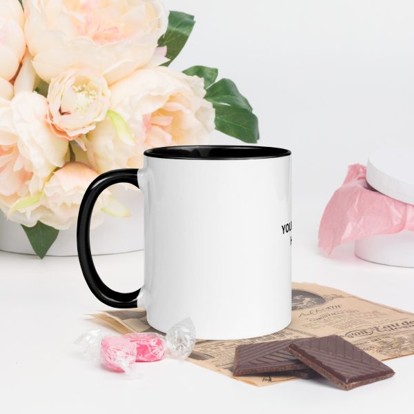 White Ceramic Mug with Color Inside - Image 9